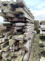 10x10 cm hardhouten palen gebruikt duurzaamheidklasse 1, Tuin en Terras, Ophalen of Verzenden, Gebruikt, Palen