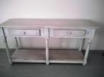 Sidetable (landelijk), Huis en Inrichting, Tafels | Sidetables, Ophalen, 100 tot 150 cm, Zo goed als nieuw, Overige houtsoorten