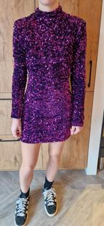 Vera&Lucy glitterjurk maat S, Kleding | Dames, Jurken, Maat 38/40 (M), Zwart, Ophalen of Verzenden, Zo goed als nieuw