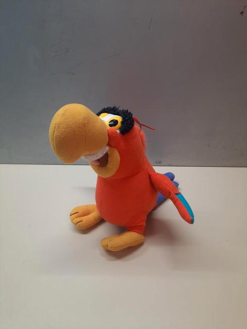 Lago Aladdin Disney papegaai knuffel vintage 1990, Kinderen en Baby's, Speelgoed | Knuffels en Pluche, Gebruikt, Overige typen