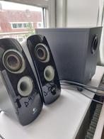 Logitec Z323 speaker set - 2.1, Computers en Software, Pc speakers, Ophalen of Verzenden, Gebruikt, Audiokanaal 2.1, Logitec