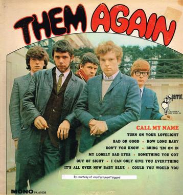 Them:"Them Again" op US Parrot PA 61008 uit 1966 beschikbaar voor biedingen