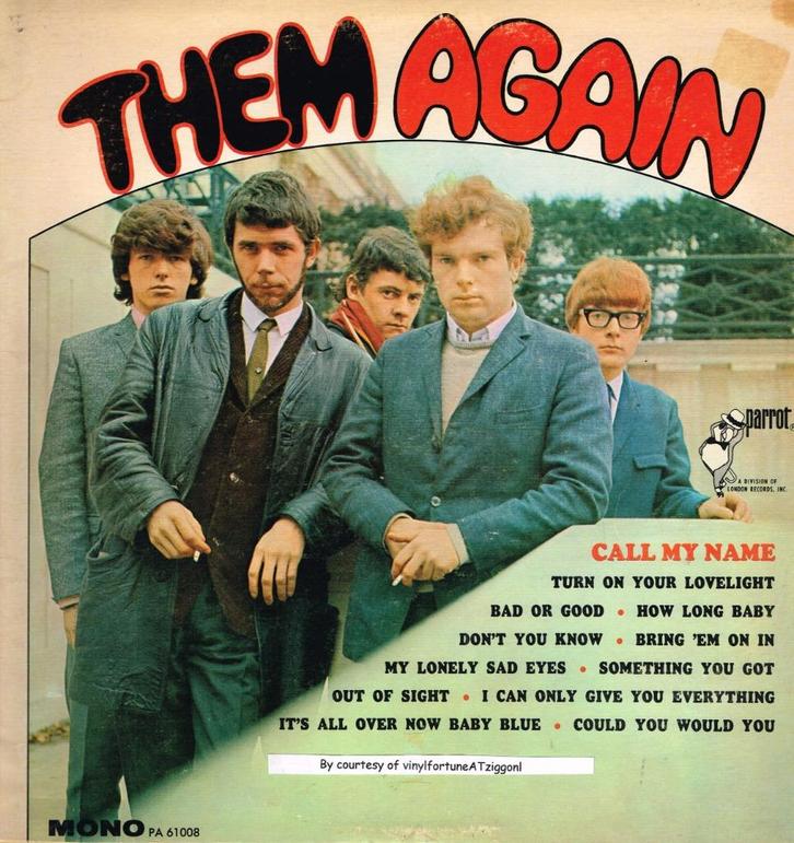 Them:"Them Again" op US Parrot PA 61008 uit 1966, Cd's en Dvd's, Vinyl | Rock, 12 inch, Ophalen of Verzenden