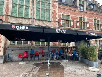 Parasols reclame opdruk beschikbaar voor biedingen