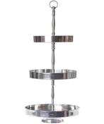 Etagere riverdale, Ophalen, Gebruikt, Rond, Hout