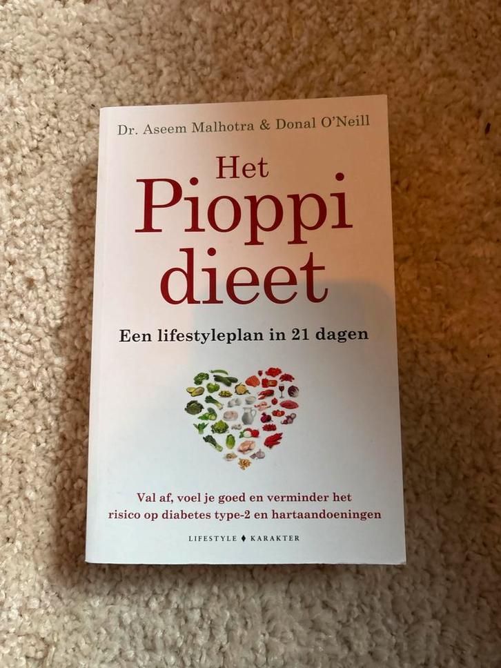 Het Pioppi Dieet - Aseem Malhotra & Donal O'Neill, Boeken, Gezondheid, Dieet en Voeding, Zo goed als nieuw, Dieet en Voeding, Ophalen of Verzenden