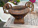 Mooie antieke gietijzeren pot, Tuin en Terras, Tuinvazen, Ophalen