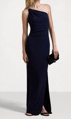 Avondjurk/galajurk, Ralph Lauren One Shoulder Jurk maat xl, Kleding | Dames, Jurken, Blauw, Maat 46/48 (XL) of groter, Ophalen of Verzenden