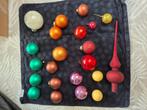 Brocante kerst ballen 6, Ophalen of Verzenden, Gebruikt