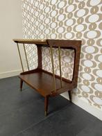 Vintage Bijzettafel/Platenkast/TV-meubel, Ophalen, Gebruikt, Vintage, 55 tot 75 cm