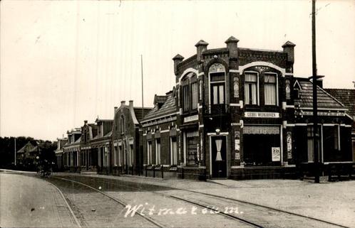 Witmarsum - Fotokaart - Winkel, Verzamelen, Ansichtkaarten | Nederland, Gelopen, Friesland, 1920 tot 1940, Ophalen of Verzenden