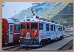 Foto van Rhatische Bahn motorwagen Unesco Welterbe 2007, Verzenden, Nieuw, Trein, Kaart of Prent
