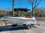 Vidini 450 bj2022 Honda 50 pk incl Marlin trailer Fishfinder, Ophalen, Gebruikt, 30 tot 50 pk, 3 tot 6 meter