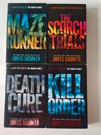 De 4 delige serie van the Maze runner! Van James Dashner!, Ophalen of Verzenden, Zo goed als nieuw