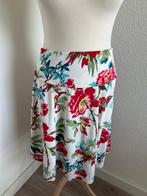 King Louie maat M witte bloemen rok 330, Kleding | Dames, Maat 38/40 (M), Wit, Ophalen of Verzenden, Zo goed als nieuw