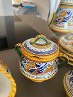 Italiaans Koffieservies Deruta Keramiek, Antiek en Kunst, Antiek | Servies compleet, Ophalen