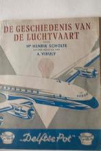 De Geschiedenis van de Luchtvaart - plaatjesalbum., Boeken, Ophalen of Verzenden, Gelezen, Overige onderwerpen, Henrik Scholte