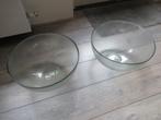 2 grote glazen schalen, Antiek en Kunst, Ophalen