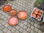 Servies, terra cotta, tafelservies, barbecue, eten, Verzenden, Zo goed als nieuw, Overige stijlen