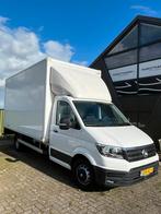 Volkswagen Crafter dubbellucht Navi cruise control 177 pk, Auto's, Origineel Nederlands, Te koop, 0 cc, Stof