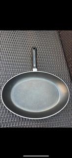 Tefal oval pannen, Huis en Inrichting, Keuken | Potten en Pannen, Ophalen of Verzenden, Zo goed als nieuw, Rvs, Pannenset