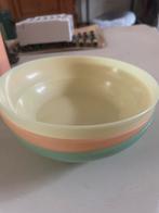 Tupperware schaaltjes pastel - 3 stuks, Kunststof, Gebruikt, Schaal, Rond