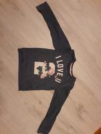 Leuke trui met opdruk 122/128 dunne trui, Gebruikt, Meisje, Trui of Vest, H&M