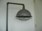 Industriele vloerlamp., Huis en Inrichting, Lampen | Vloerlampen, Ophalen, Gebruikt, Metaal, 150 tot 200 cm