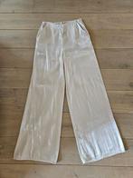 Rinascimento glanzende wide leg pantalon 36, Beige, Rinascimento, Nieuw, Ophalen of Verzenden