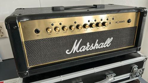 Marshall MG100HFX Gold Series 100 Watt, Muziek en Instrumenten, Versterkers | Bas en Gitaar, Zo goed als nieuw, 100 watt of meer