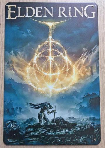 Elden Ring Metalen Wandbord Poster beschikbaar voor biedingen
