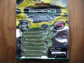 10 stuks Spro Ring Shad / kunstaas shads / roofvis shad  beschikbaar voor biedingen