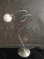 Harco loor RVS tafellamp Snowball LED, Verzenden, Zo goed als nieuw, Glas, Minder dan 50 cm
