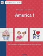 BORDUURBOEK VÉRONIQUE ENGINGER AMERICA !, Verzenden, Nieuw, Handborduren, Patroon