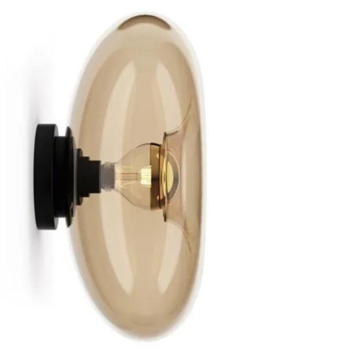 By Eve - Wall Zepp 40 Champagne - Wandlamp, Huis en Inrichting, Lampen | Wandlampen, Nieuw, Glas, Metaal, Overige materialen, Ophalen