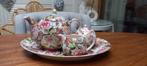 Vrolijk gebloemd, zomers koffie en-/ of theeservies i.z.g.s., Ophalen of Verzenden, Aardewerk, Overige stijlen