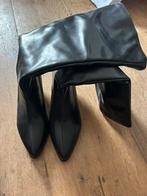 Zwarte brede laars (nepleer) maat 42, Kleding | Dames, Schoenen, Ophalen of Verzenden, Nieuw, Zwart, Hoge laarzen