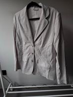 Gestreept C&A Jasje - Maat M, Kleding | Dames, Jasjes, Kostuums en Pakken, Maat 38/40 (M), Beige, Ophalen of Verzenden, Zo goed als nieuw