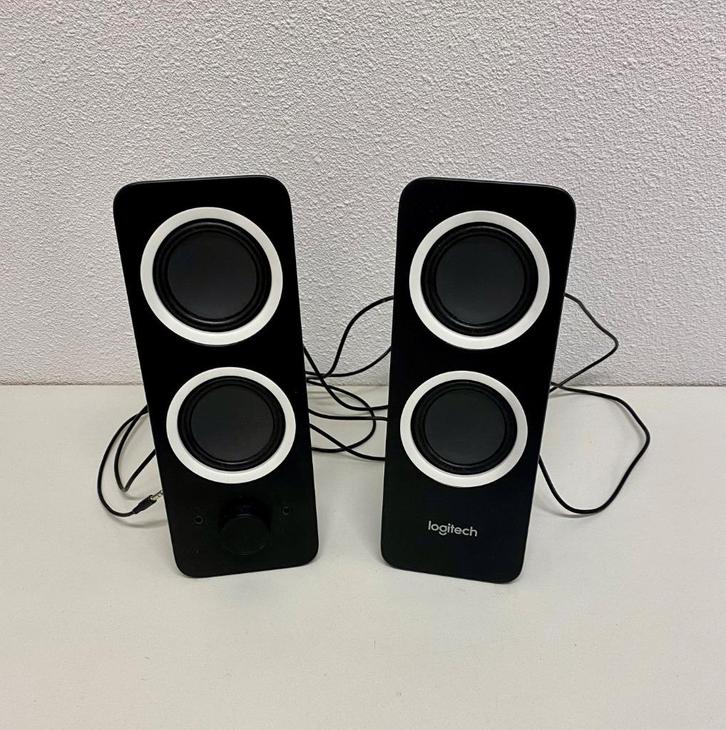 Logitech Z200 - Multimedia Speakers - Zwart, Computers en Software, Pc speakers, Zo goed als nieuw, Audiokanaal 2.0, Ophalen