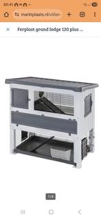 Ferplast grand lodge 120 plus konijnenhok - 115,5x73x117cm, Dieren en Toebehoren, Meerdere dieren, Groot, 3 tot 5 jaar