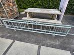 2 ROLPOORTEN- 3.00 en 4.00 M lang- 60 CM hoog, Ophalen, Gebruikt, IJzer, Overige typen
