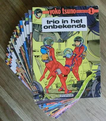 Nog 14 stripboeken uit de reeks van Yoko Tsuno  beschikbaar voor biedingen