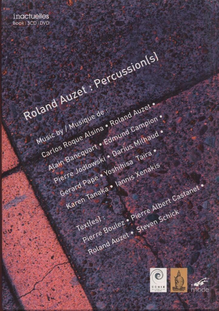 ROLAND AUZET PERCUSSION(S) 3 CD + DVD + BOOK BOX SET, Cd's en Dvd's, Cd's | Overige Cd's, Nieuw in verpakking, Boxset, Verzenden