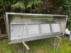 RVS Afzuigkap ( horeca ) met 4 filters 250x100x45 cm., Witgoed en Apparatuur, Ophalen, Gebruikt, Overige typen