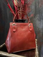 DELVAUX vintage handtas boxcalf leer - zeldzaam!, Sieraden, Tassen en Uiterlijk, Tassen | Damestassen, Ophalen of Verzenden, Zo goed als nieuw