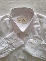 Nieuw wit overhemd - LEDUB - Maat 41, Ophalen of Verzenden, Nieuw, Wit, Halswijdte 41/42 (L)