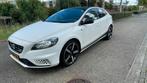 Volvo V40 2.0 D4 258pk 2014 R desgin UNIEK!, Euro 5, Zwart, 4 cilinders, Wit