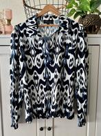 Elvira travelstof blouse maat 38, Ophalen of Verzenden, Zo goed als nieuw, Maat 38/40 (M), Blauw