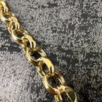 14 karaats gouden armband jasseron schakel, Ophalen of Verzenden