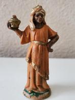 Vintage Wijze Koning Kerststal Figuur, Ophalen of Verzenden